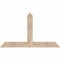 Ekena Millwork Portland Smooth Timber Gable Bracket, Douglas Fir, 60"W x 35"H x 3 1/2"D x 5 1/2"F, 14/12 Pitch GBW060X35X0406POR00SDF - alternate 1